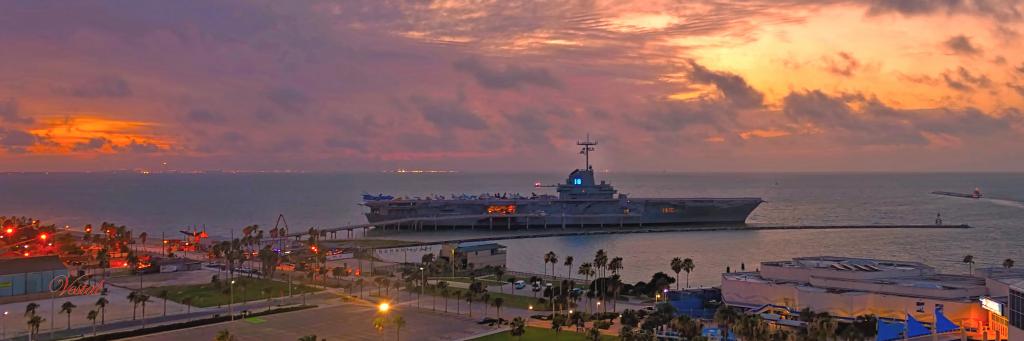 sunrise-over-uss-lexington